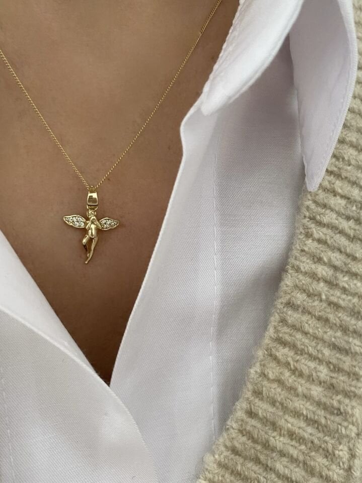 “Özel Seri” Minimal Melek Kolye