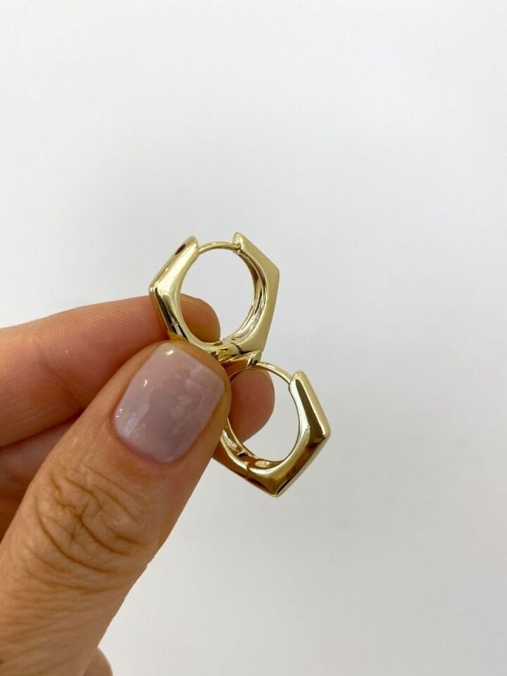 ''Özel Seri'' Geometrik Halka Küpe