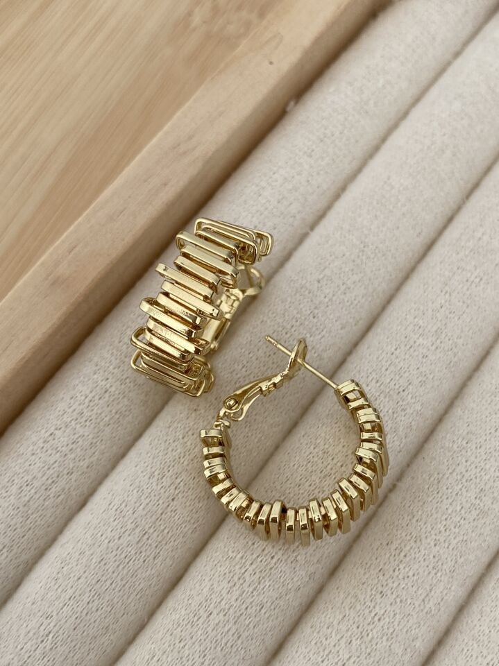 Ritim Model Halka Küpe