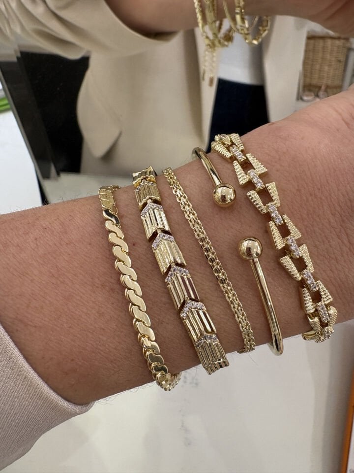 S Model Bileklik (17cm+ek)