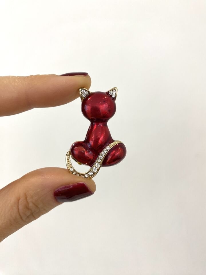 Red Cat Broş