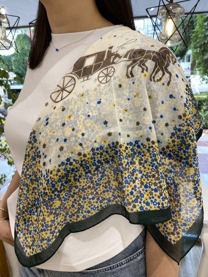 55*55 Pamuk Dokulu Bandana Fular