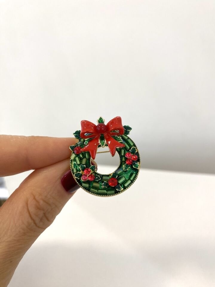 Yılbaşı Süs Broşu