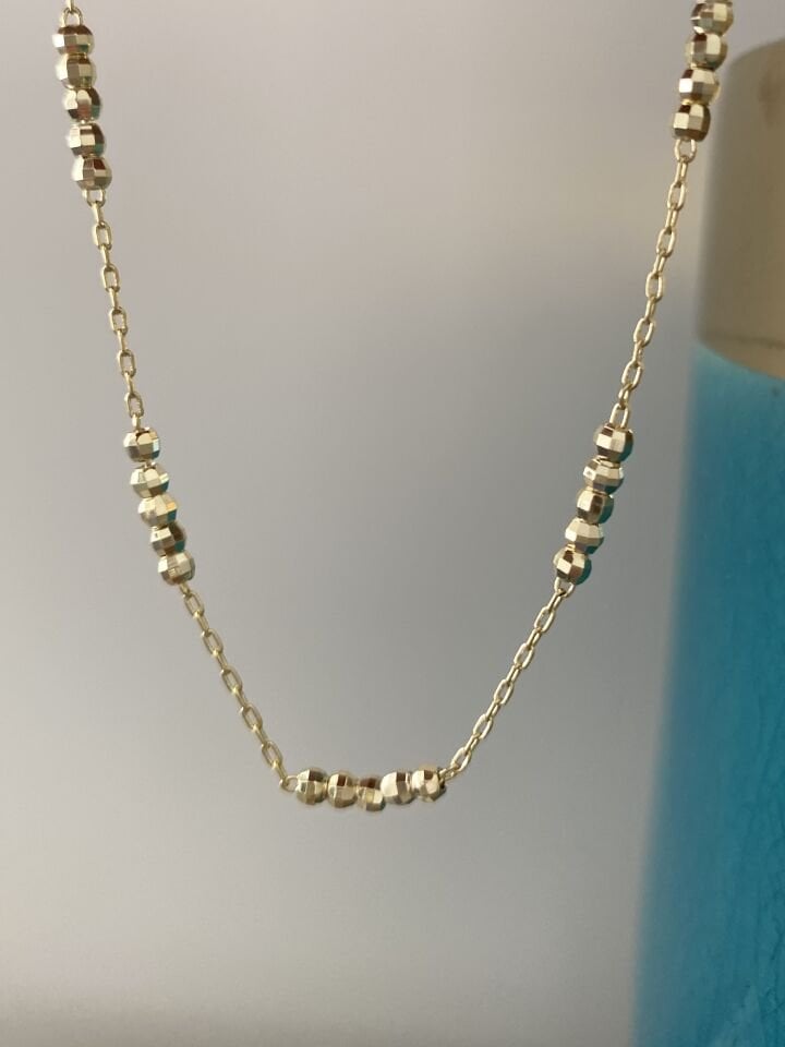 Altın Kaplama Dorika Detaylı Halhal (20cm+6cm ek)