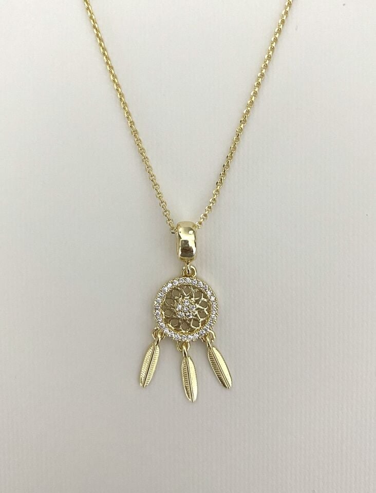 Dream Catcher Kolye (42cm)