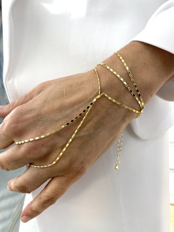 Altın Kaplama Zincir Model Şahmeran Gold