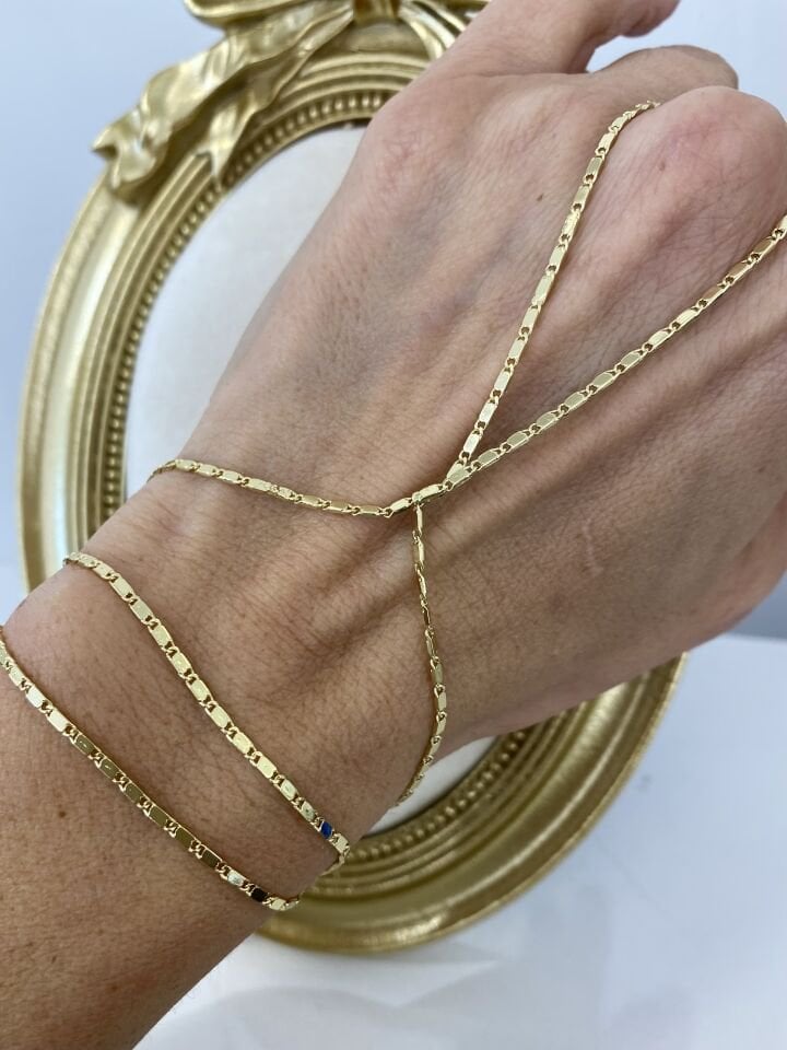 Altın Kaplama Zincir Model Şahmeran Gold