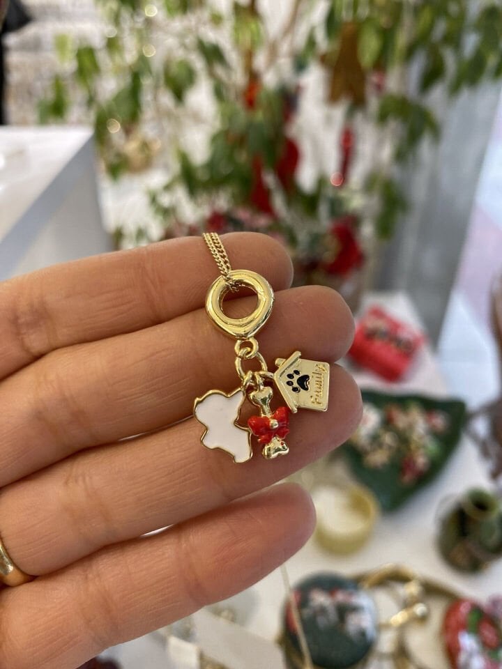 Yılbaşı Charmlı Kolye