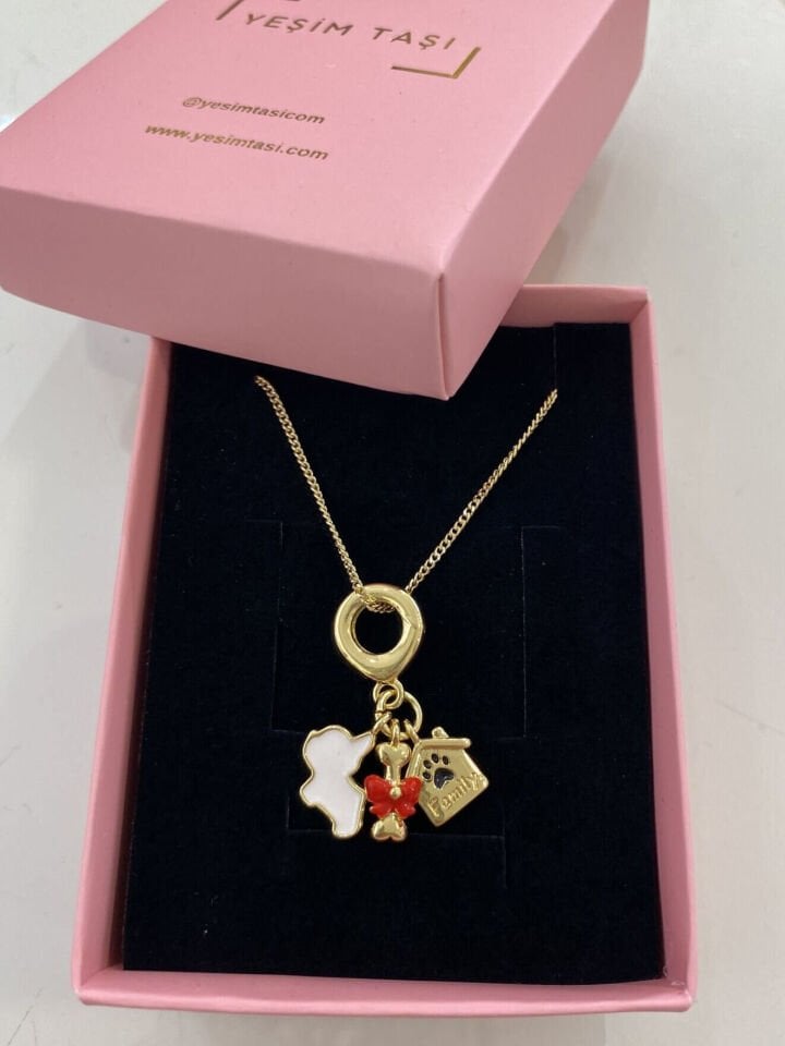 Yılbaşı Charmlı Kolye