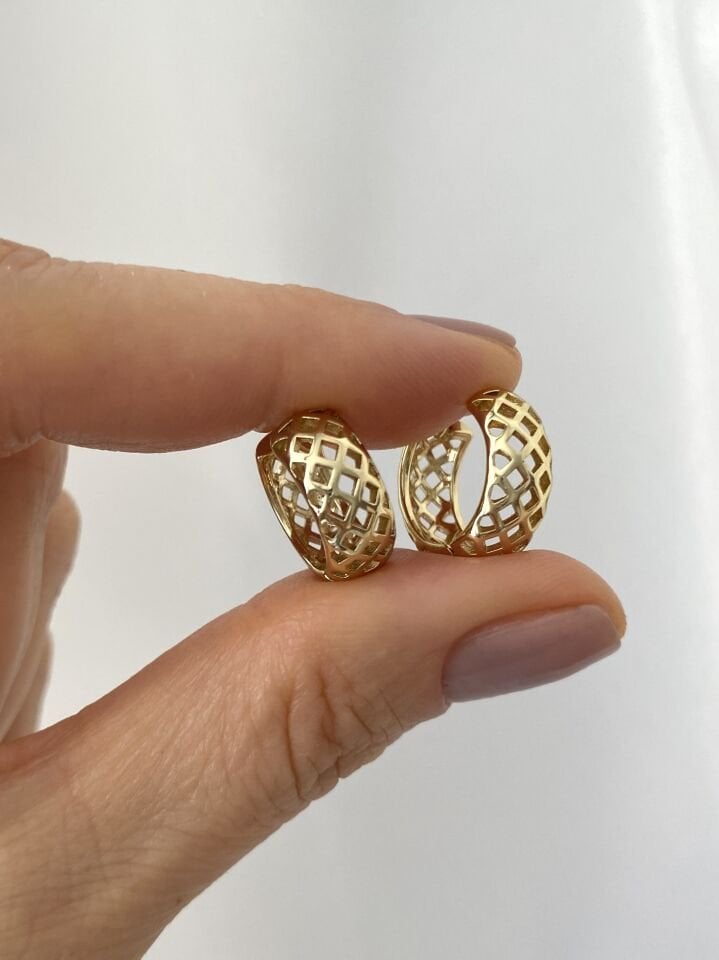 “Özel Seri” Dantel Halka Küpe