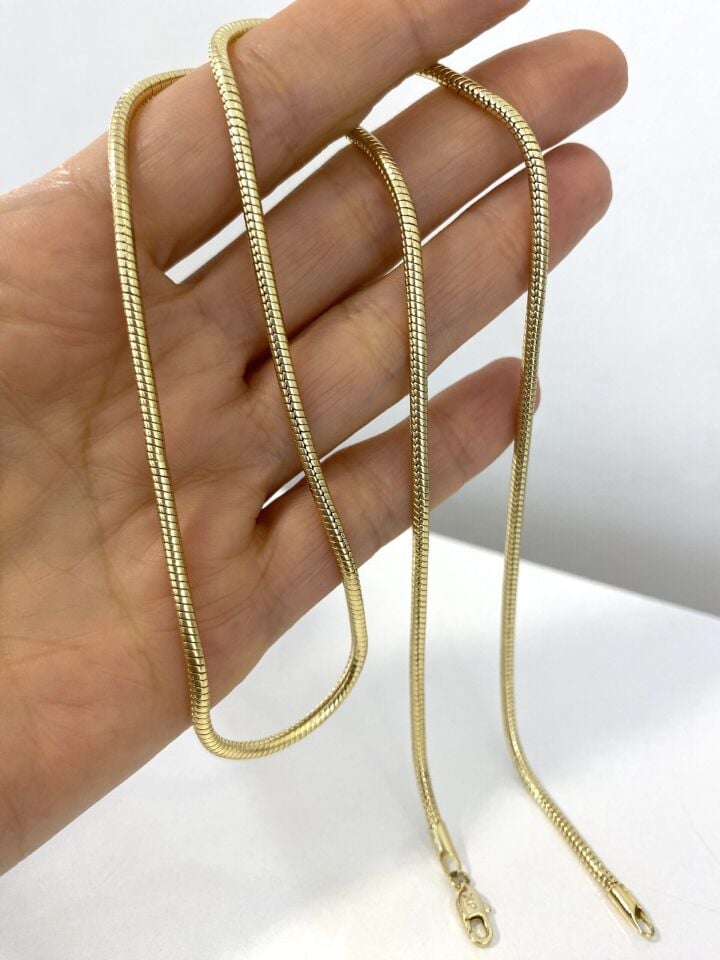 “Özel Seri” İtalyan Balıksırtı Zincir “70cm”