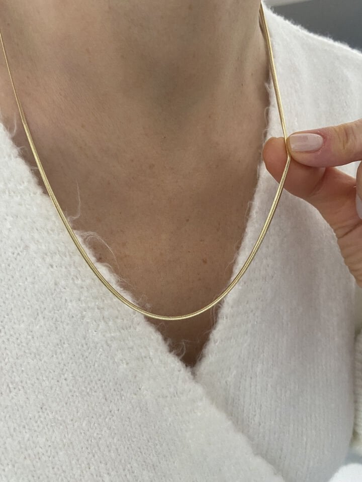 İnce İtalyan Zincir “50cm”