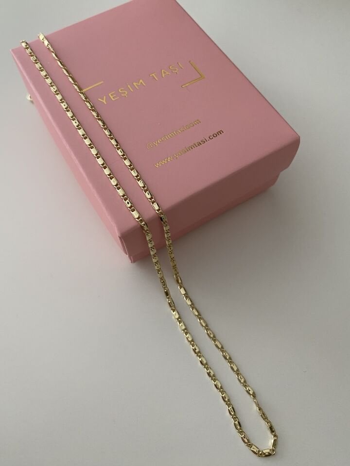 Minimal İnce Gurmet Zincir “45cm”