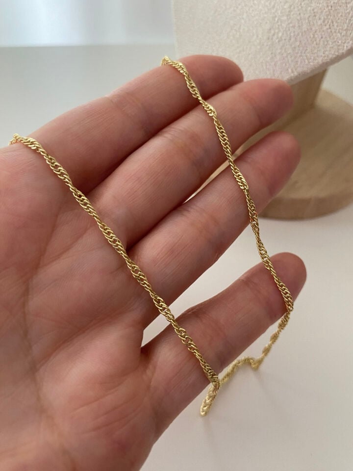 Özel Seri Sarmal Zincir 45cm