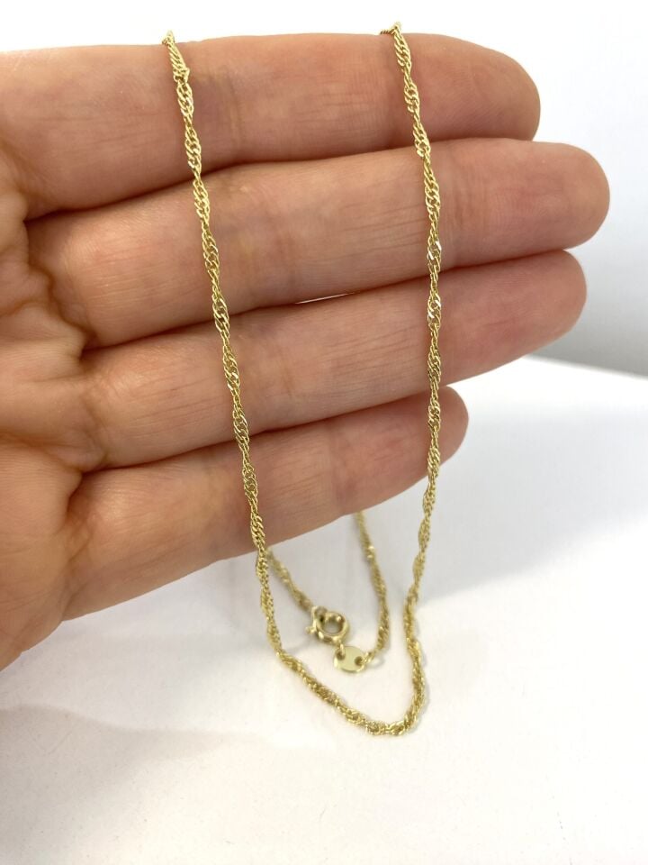 ''Özel Seri'' İnce Singapur Zincir ''45cm''