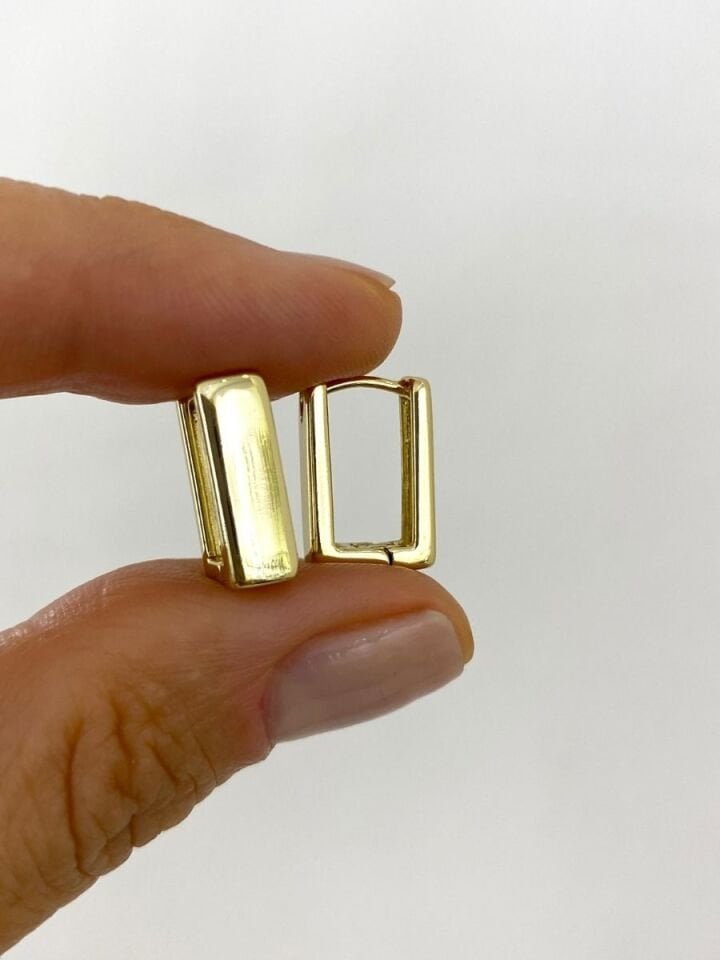 “Özel Seri” Minimal Geometrik Halka Küpe