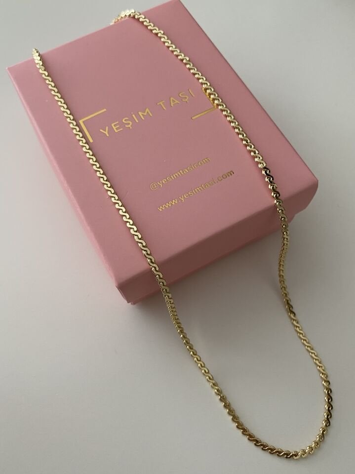 İnce S Zincir ''45cm''