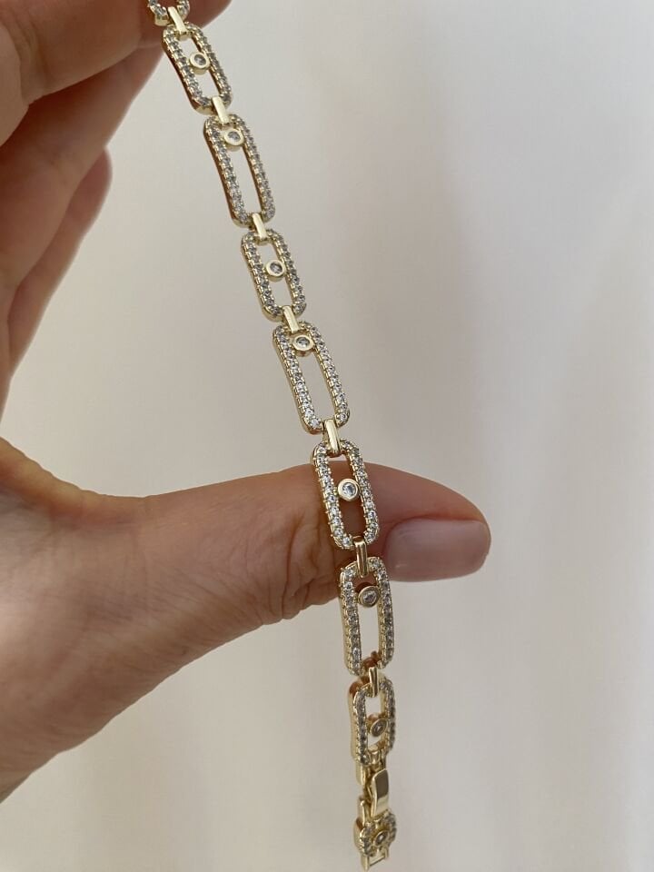 Taşlı Ataç Bileklik