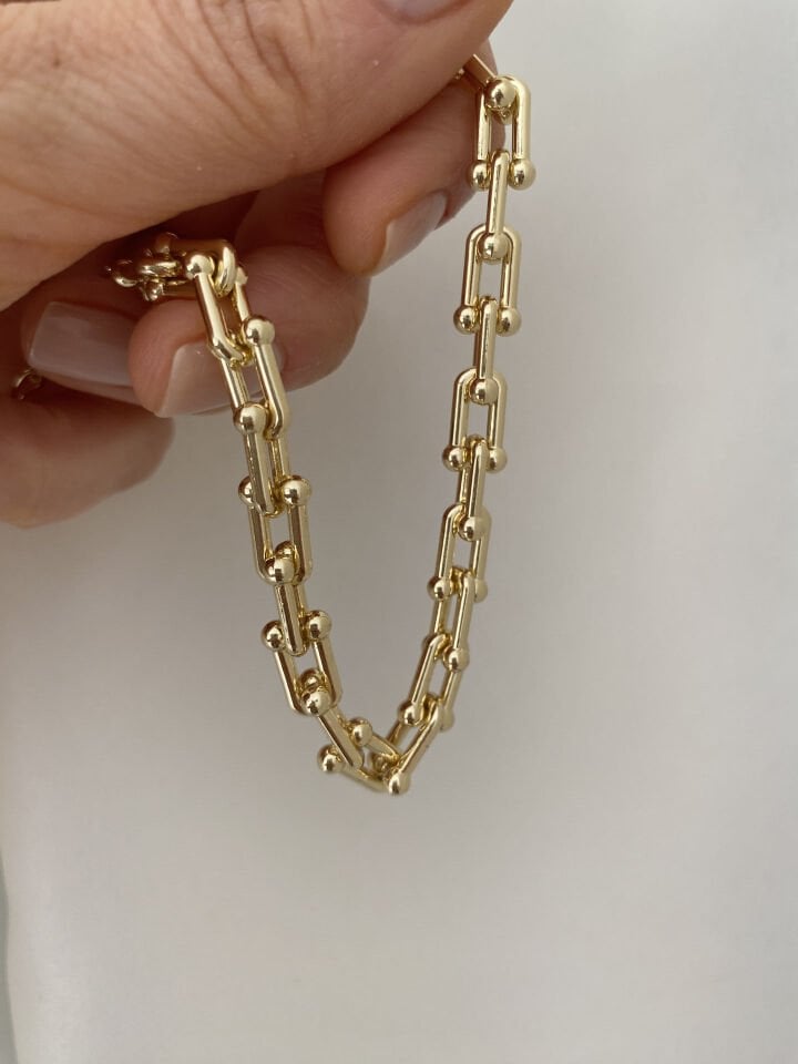 Çivi Detay Bileklik