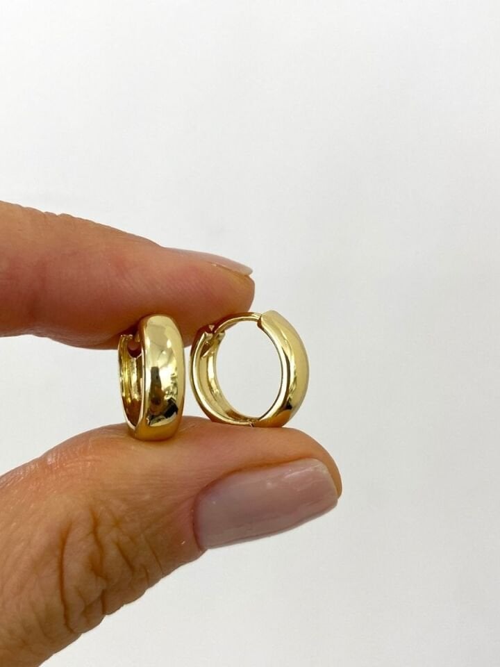 ''Özel Seri'' Minimal Halka Küpe