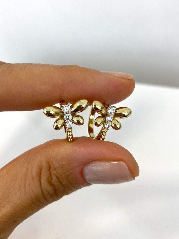 ''Özel Seri'' Yusufçuk Detay Halka Küpe