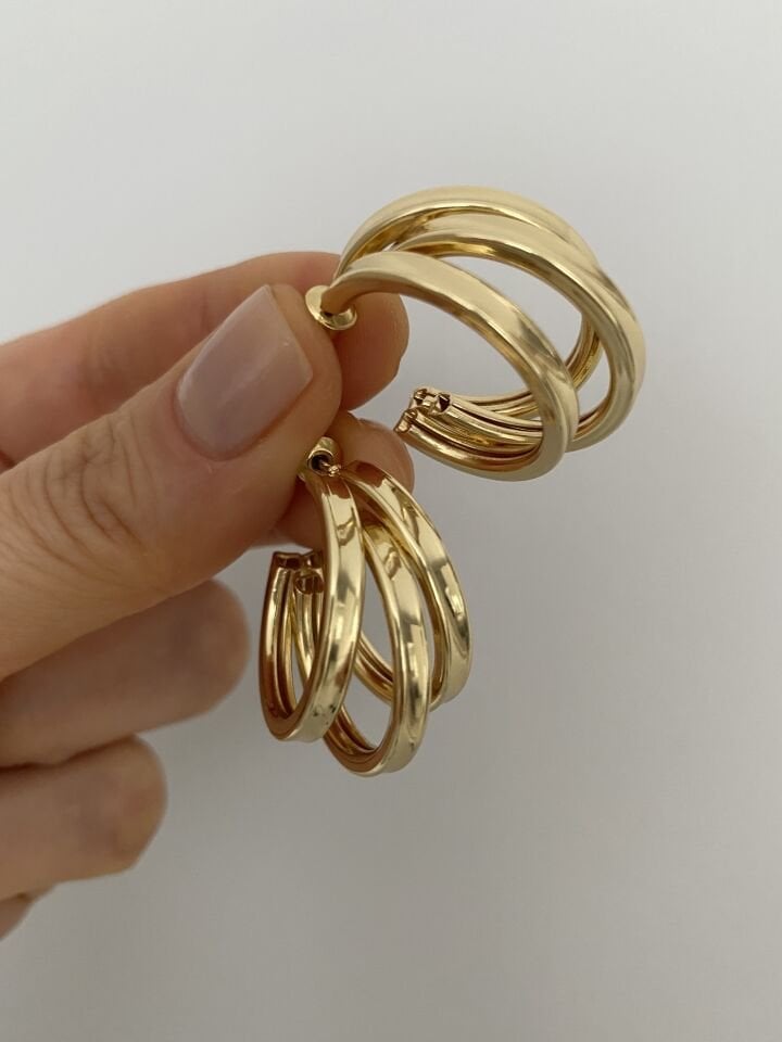 Çoklu Görünümlü Boru Küpe